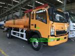4-6m3 Sewage Suction Truck Of Sinotruk 4x2 6 Tires With Euro3