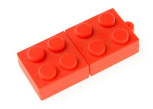Wholesale Building Block Shaped Plastic Usb Stick Drive Customized Logo Acceptable from china suppliers