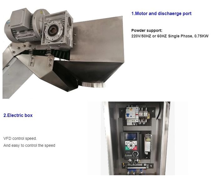 High Capacity Granule PVC PU Belt Incline Conveyor With Hopper