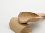 Wooden Bath Salt Scoop Unpainted Wooden Scoop Spoon Use For Tea Cereals Coffee