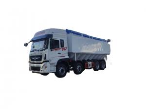 Wholesale 4 Axle Bulk Feed Delivery Vehicle High Power Grain Animal Feed 232/315 Horse Power from china suppliers