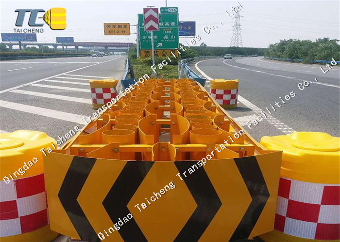 High-Performance Crash Cushion Attenuator for Traffic Management System