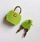 Wholesale TSA travel bag accessories lock alloy zinc with key from china suppliers