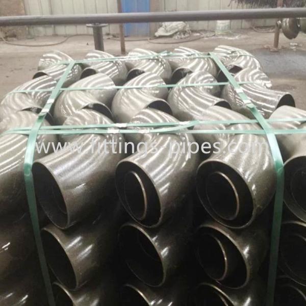 Sch40 Carbon Steel 90 Degree Elbow Asme B16.9 Astm A234 For Pipeline