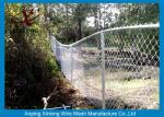 Farm Equipment Galvanized Steel Chain Link Fence 8 Foot Diamond Hole Shape