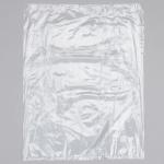 Simple Food Safe Storage Bags , Rolled Food Grade Clear Bags 10" X 14"