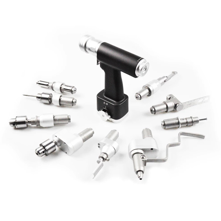 Medical Orthopedic Device Multifunctional Host Drill Saw Set With Optional Attachment Battery Operated Hand Tool