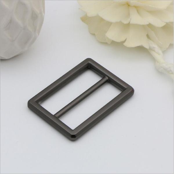 Normal gold plated zinc alloy gunmetal color 38 mm metal strap buckles for