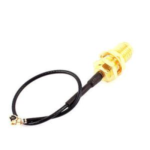 Wholesale RF1.13 IPX to SMA Male Connector Antenna WiFi Pigtail Cable 10cm from china suppliers