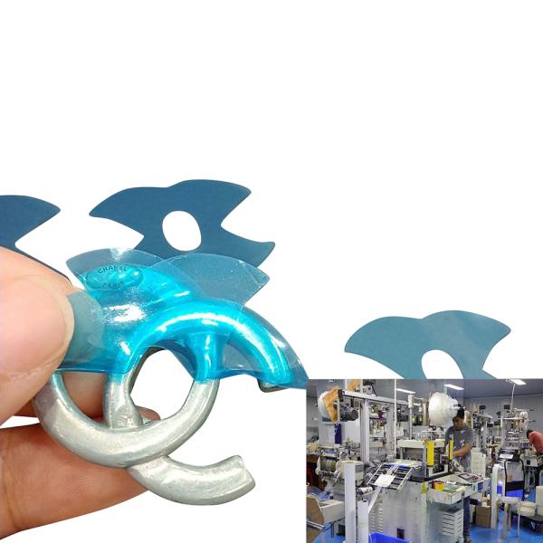 Blue PET PE Protective Film For Stainless Steel Hardware Accessories