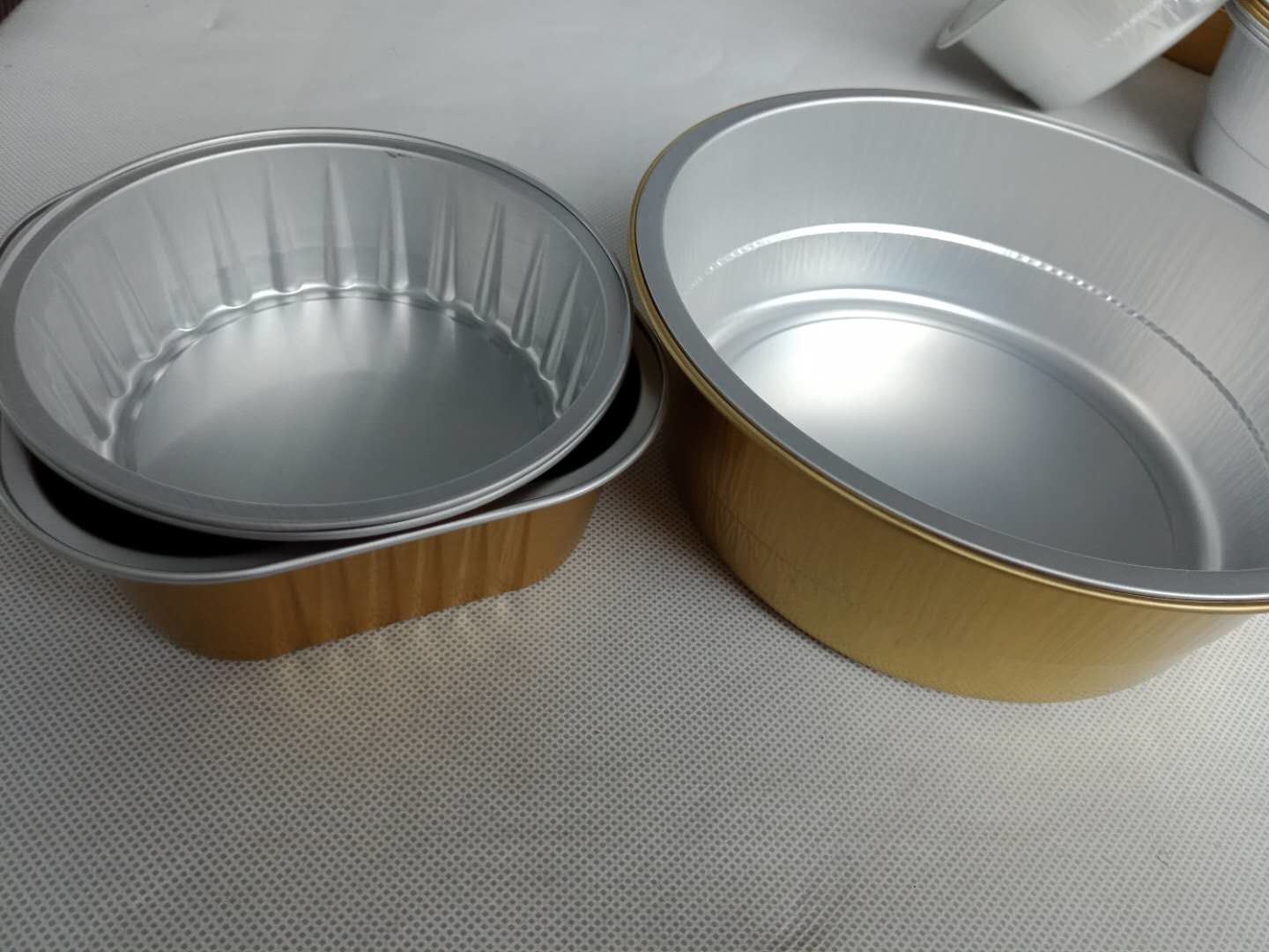 Aluminum foil bowl
