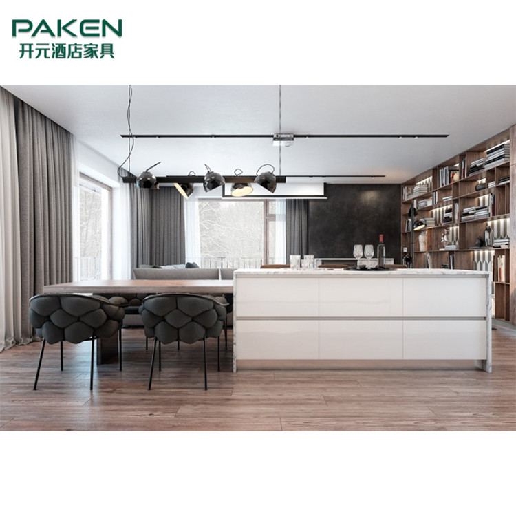 Customize Modern Villa Furniture Kitchen Furniture&Elegant And Marble