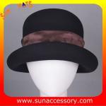 6811147 Sun Accessory customized winner fashion 100% Australia wool felt hats,