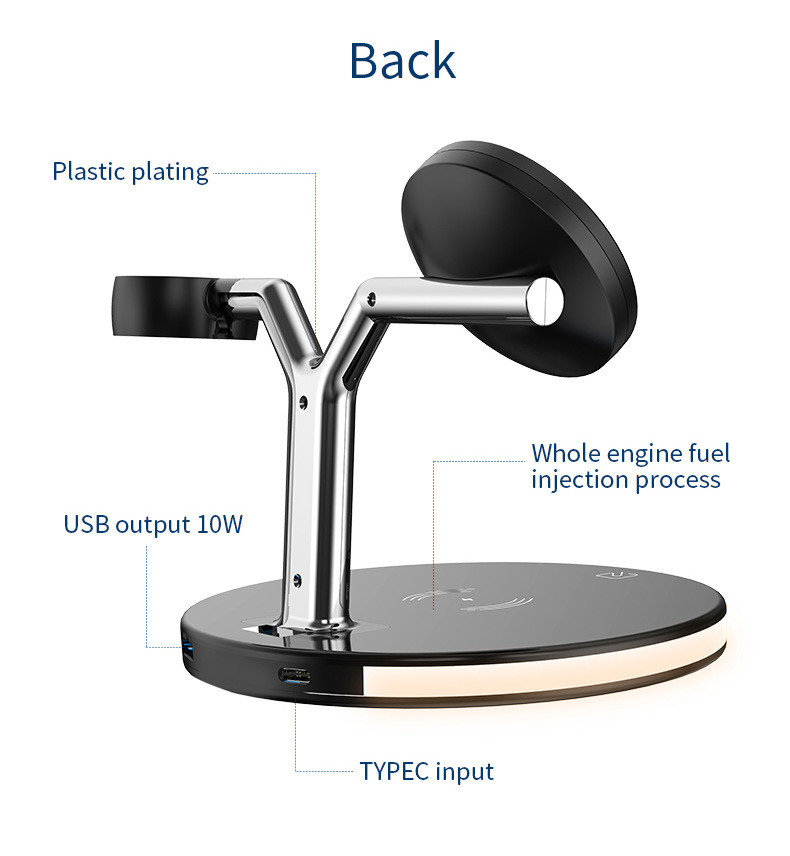 3 In 1 Fast Magnetic Wireless Charger Multifunctional 25W
