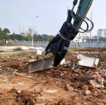 CE Length 2700mm Excavator Hydraulic Shear Yakai CTHB Rotating Crusher 360