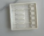 Wholesale Supply Of Porcelain White Water Needle Blister Plastic Tray Medical