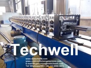 Wholesale Steel Sheet Upright Rack Roll Forming Machine for Storage Shelf Profile from china suppliers