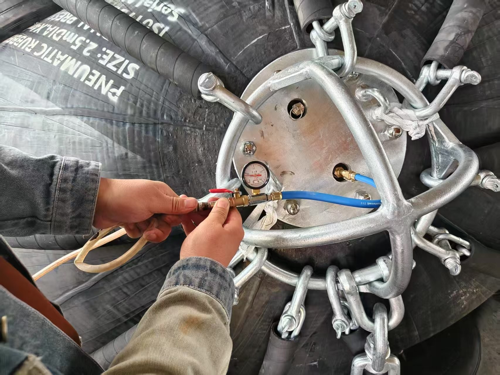 Pneumatic Rubber Fenders 2.5X4M, Aircraft Tires