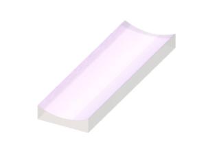 Wholesale CaF2 Cylindrical Concave Lens Curved Surface Cylinder Laser Lenses from china suppliers