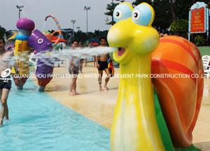 Wholesale Fiberglass Water Game Spray Park Equipment With Cartoon Animal Shaped from china suppliers