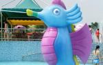 Aqua Park Equipment Aqua Play, Family Recreation Spray Kids Water Game for Aqua