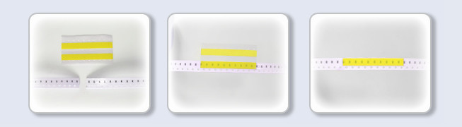 M01 Series Yellow SMT Double Splice Tape 8mm- 32mm Half Anti Static