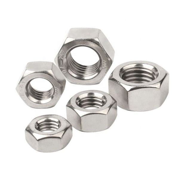 100% Inspection Before Shipment DIN934 M6 Stainless Steel Hex Nuts for Food Beverage Industry Efficiency