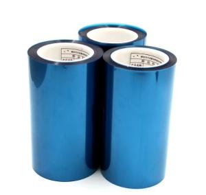 Wholesale Single Side Adhesive High Clear Blue PET Protective Film ISO9001 from china suppliers