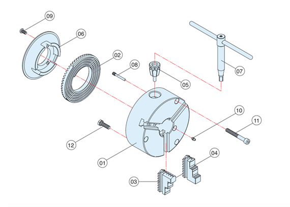 HIGH PRECISION SCROLL PLATE WITH SPECIFICATION REFERENCE