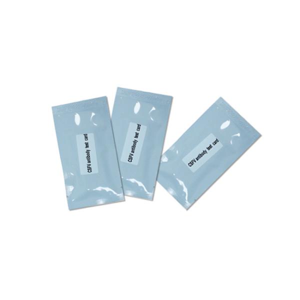 Classical Swine Fever Virus Porcine Test Kit Antibody Test Card For Swine 50Tests/Kit GMP