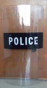 Wholesale Transparent Polycarbonate Police Riot Shield 4.0mm Thickness from china suppliers