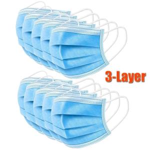 Wholesale Antibacterial Disposable 3 Ply Face Mask With Fda Certificatons Eco Friendly from china suppliers