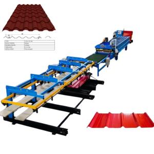 Wholesale Automatic Metal Steel Glazed Tile Forming Machine For Building Materials Machinery from china suppliers
