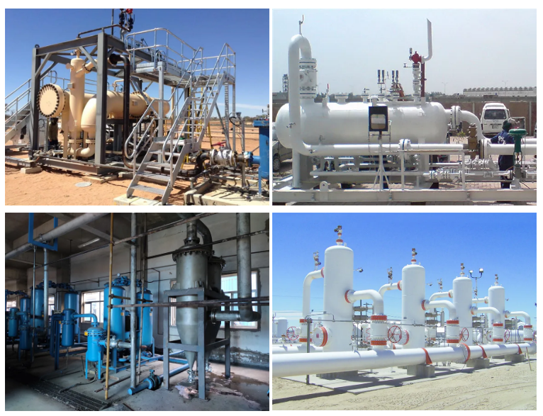 Stainless Steel Gas and Liquid Separator for Large Storage Tank in Manufacturing Plant