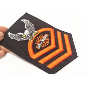 Wholesale Twill Material 3D Embroidery Patches For Motorcycle Club Souvenir from china suppliers
