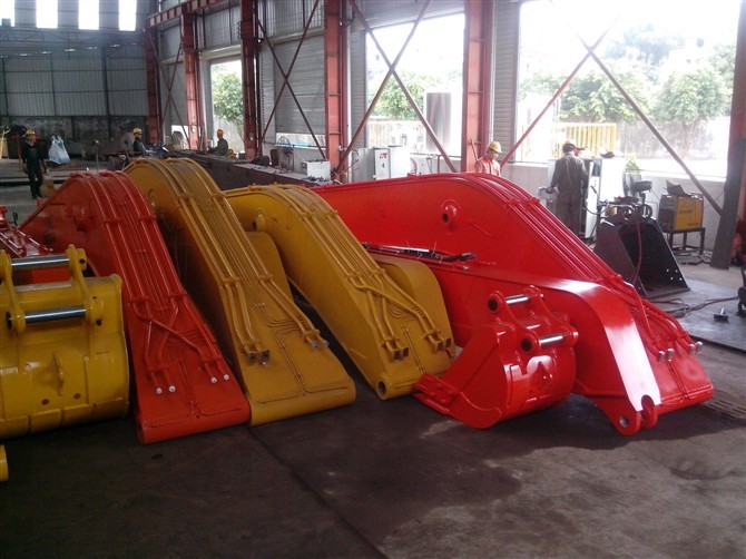Custom Long Reach Boom 20 To 80 Ton For PC Excavator