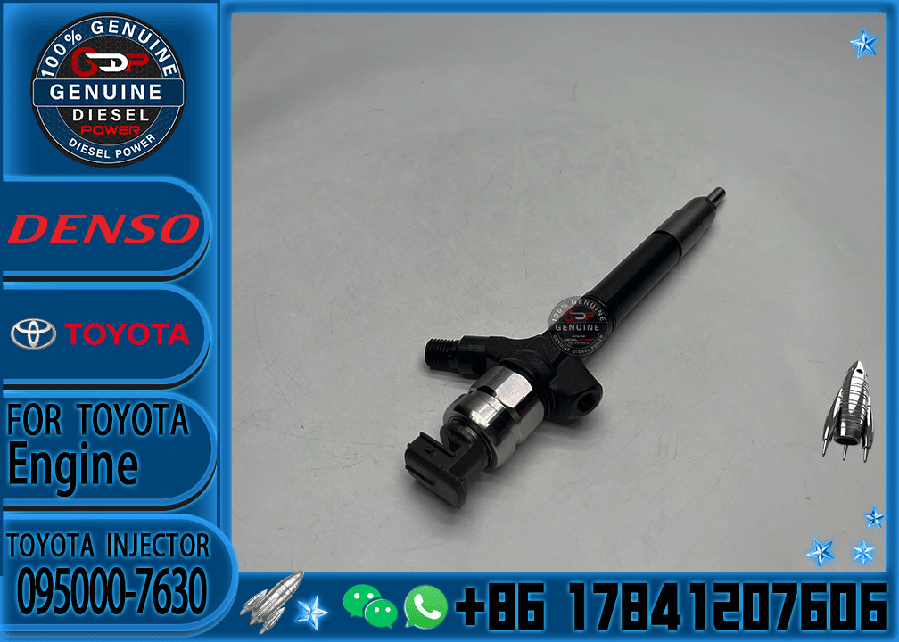 Diesel Fuel Engine Injector 095000-7630 23670-0R170 Engine High Pressure Pump Engine Injection Injector 095000-7630