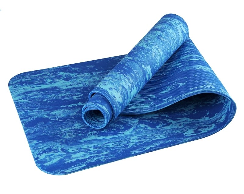 Factories Price Camouflage TPE 8mm Thickened Non Slip Yoga Matt For Pilates Beginner