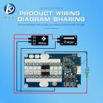Solar Street Light Active Balancer BMS 3s 12v 80A Lifepo4 Battery Management