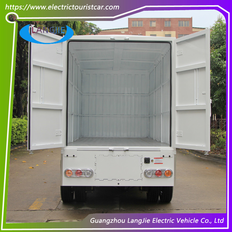 AC Motor Electric Cargo Vehicle 2 Seater Electric Cargo Van For Goods Loading 1200kg