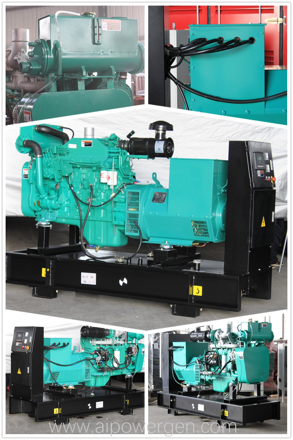 AC Single Phase 20KW Mini Alternator Engine 25KVA With USA 4B3.9-G2 Stamford Diesel Generator