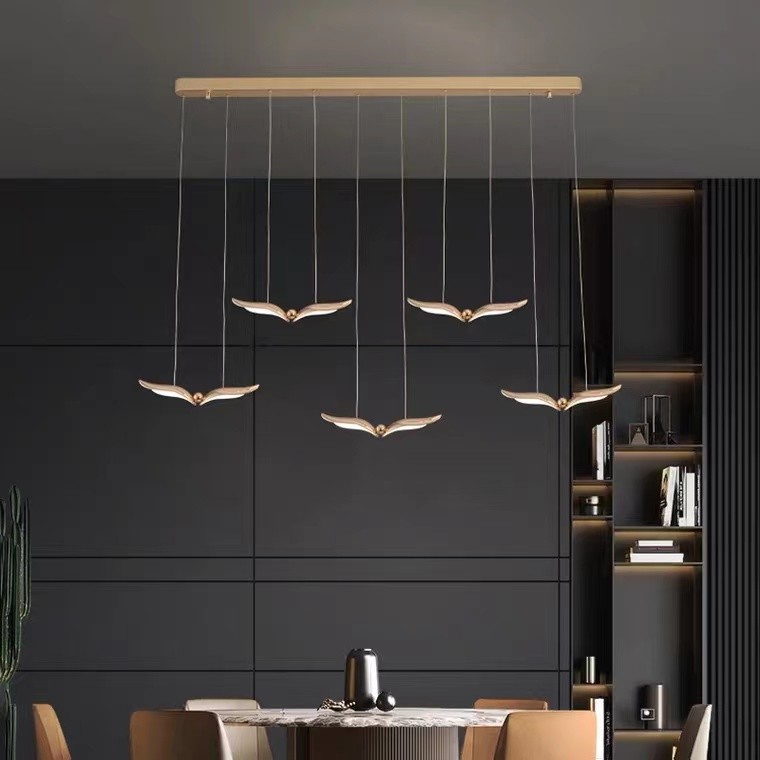 Hanging Lamp Pendant Lighting Led Butterfly seagull Pendant Lamp for Living Room Dinning Room or Restaurant