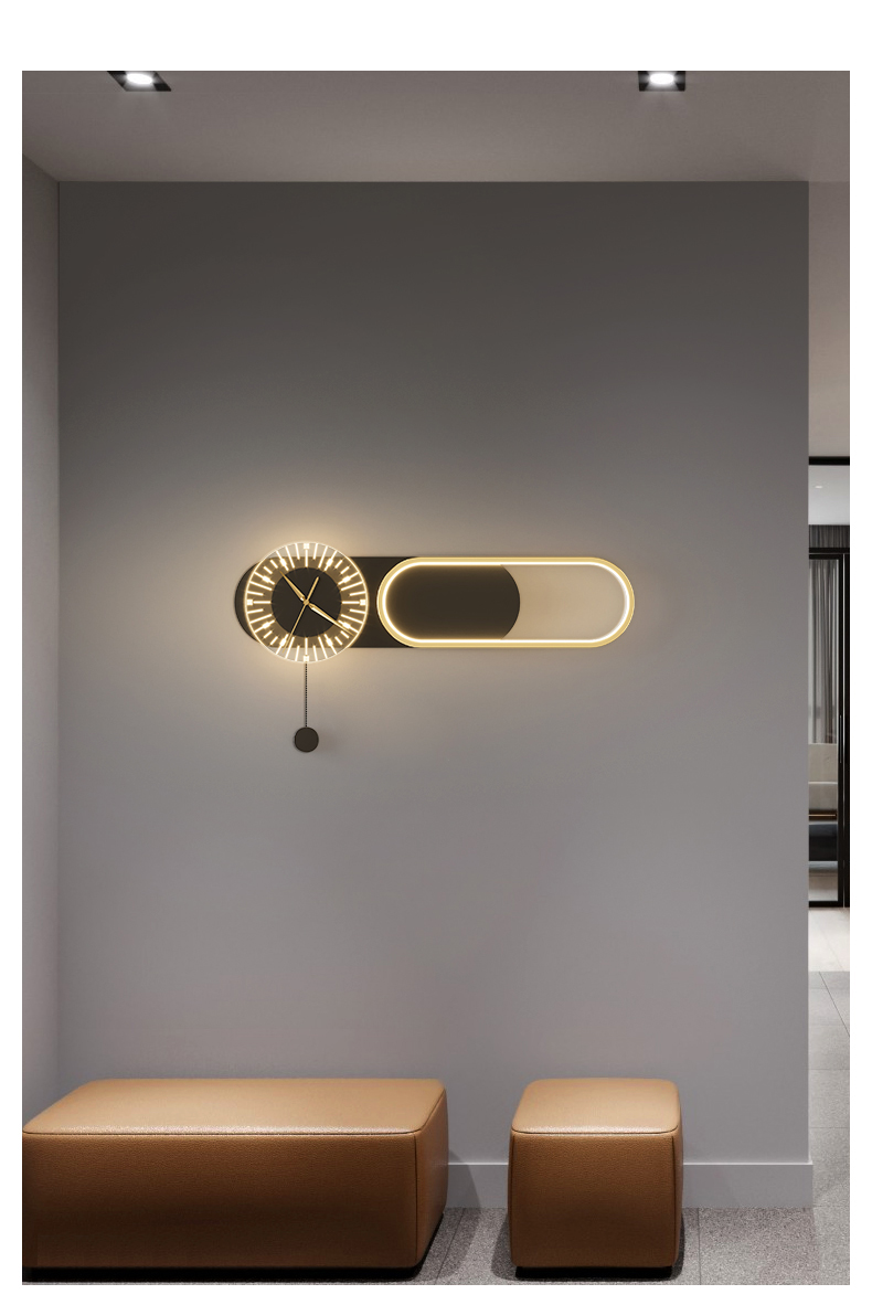 Modern Style Design Wall Lamp For Living Room Bedroom Background Hotel Clock Wall Lamp(WH-OR-252)