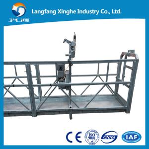 Wholesale ZLP Gondola hoist , Lifting cradle , Facade cleaning machine, 630/800kg electric winch suspended platform from china suppliers