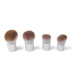 Portable Mineral Aluminium Ferrule Makeup Kabuki Brush