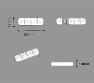 Wholesale Pill Shape Customized USB Flash Drive, 1GB 2GB 4GB Pharmacy Promotion USB Stick from china suppliers