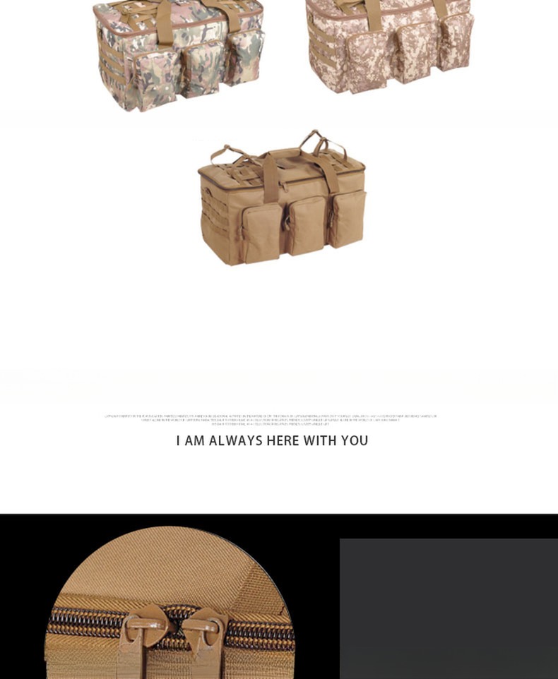 55L Multifunctional Climbing Outdoor Backpack for Camping 58*30*32cm Oxford Material