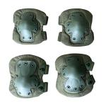 Polyester Cotton Outdoor Training Knee and Elbow Pads for Sport Protection of
