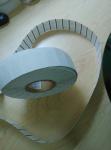 Fabric RFID Clothing Labels UHF RFID Label 860 - 960MHZ ISO / IEC Standards