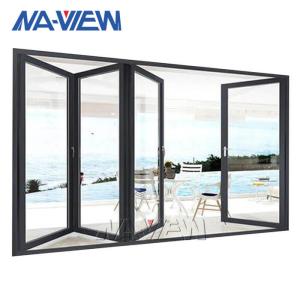 Wholesale Naview Aluminium Bifold Windows Horizontal Bifold Servery Windows from china suppliers